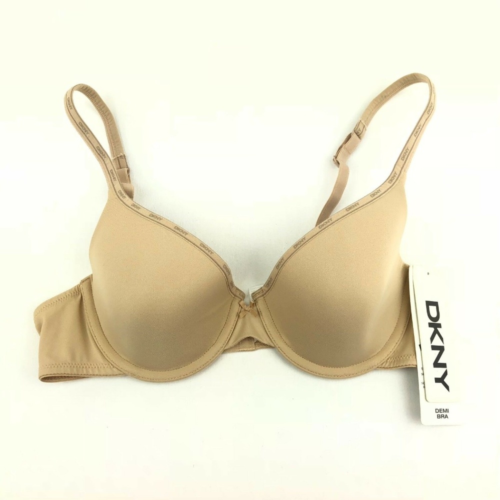 DKYN Logo Demi Bra  NEW